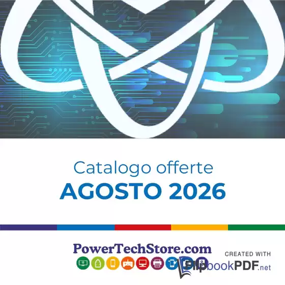 Volantino Power Tech | Catalogo offerte Agosto 2026 | 2026-08-04T00:00:00.000Z - 2026-08-31T00:00:00.000Z