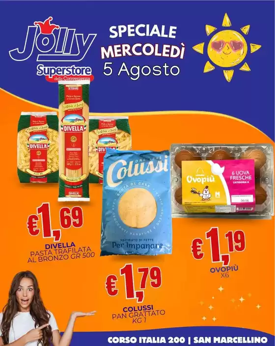 Volantino Jolly Market | Offerte | 2026-08-05T00:00:00.000Z - 2026-08-05T00:00:00.000Z