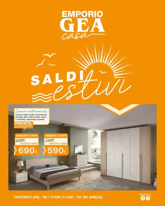 Volantino Emporio GEA | Saldi estivi | 2026-08-06T00:00:00.000Z - 2026-08-17T00:00:00.000Z