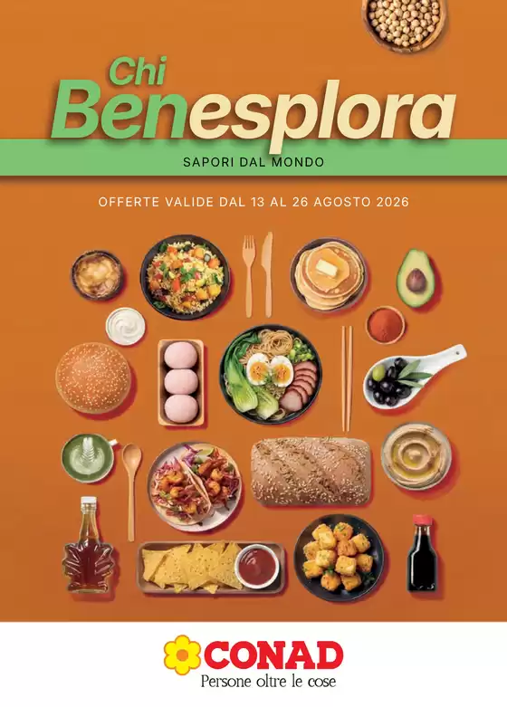 Volantino Conad Superstore a Formigine | Catalogo Etnico | 2026-08-13T00:00:00.000Z - 2026-08-26T00:00:00.000Z