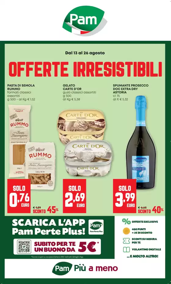 Volantino Pam a Pavia | Offerte irresistibili | 2026-08-13T00:00:00.000Z - 2026-08-26T00:00:00.000Z