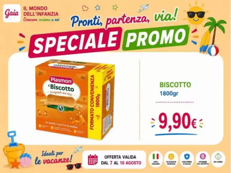 Volantino Sanitaria Gaia | Speciale promo | 2026-08-07T00:00:00.000Z - 2026-08-10T00:00:00.000Z