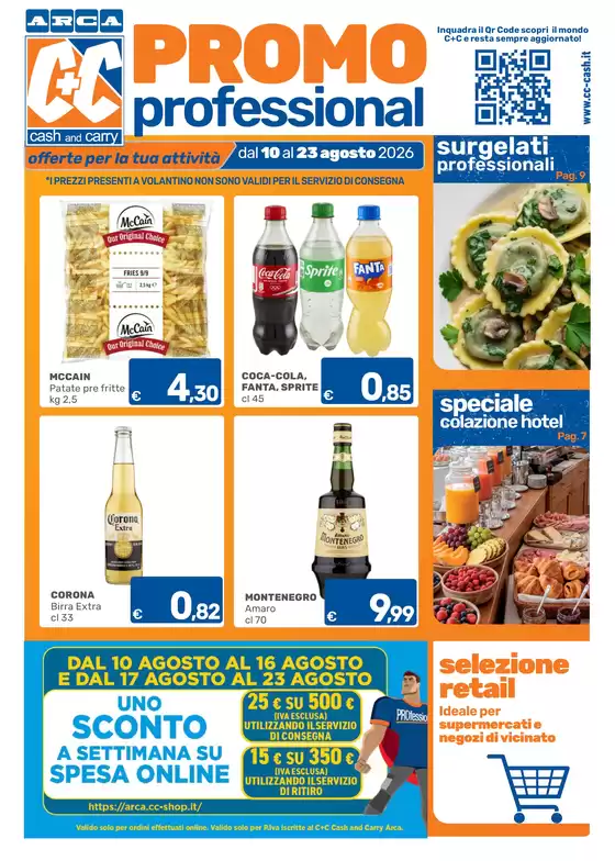 Volantino C+C | Promo professional | 2026-08-10T00:00:00.000Z - 2026-08-23T00:00:00.000Z