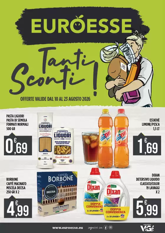 Volantino Euroesse | Tanti sconti! | 2026-08-10T00:00:00.000Z - 2026-08-23T00:00:00.000Z