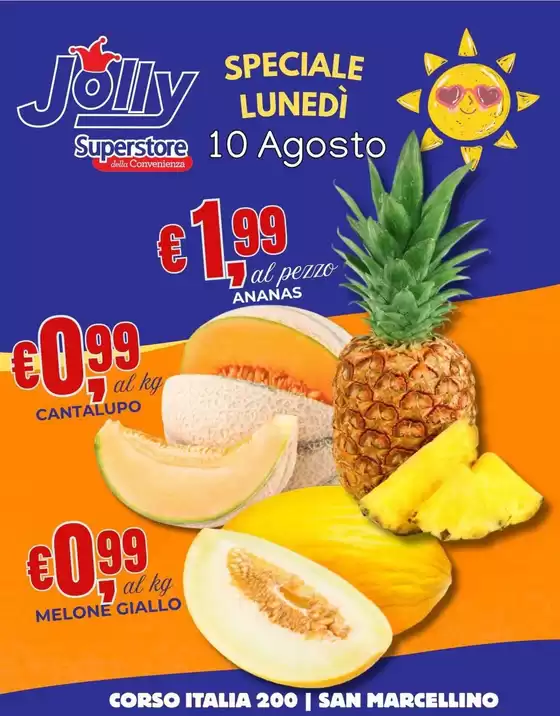 Volantino Jolly Market | Offerte | 2026-08-10T00:00:00.000Z - 2026-08-10T00:00:00.000Z