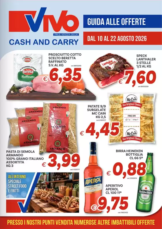 Volantino Vivo Supermercati | Guida alle offerte | 2026-08-10T00:00:00.000Z - 2026-08-22T00:00:00.000Z