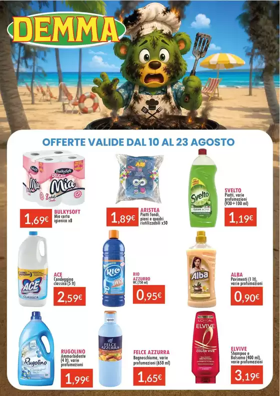 Volantino Sanitaria Demma a Verano Brianza | Offerte Valide dal 10 al 23 agosto | 2026-08-10T00:00:00.000Z - 2026-08-23T00:00:00.000Z