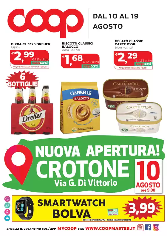 Volantino Coop | dal 10 al 19 AGOSTO | 2026-08-10T00:00:00.000Z - 2026-08-19T00:00:00.000Z