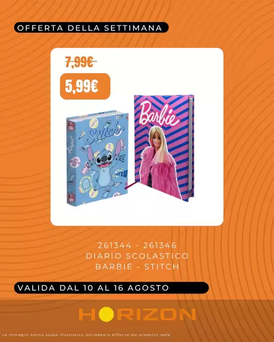 Volantino Horizon | Offerte della settimana | 2026-08-10T00:00:00.000Z - 2026-08-16T00:00:00.000Z