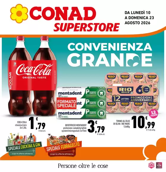 Volantino Conad Superstore a Palermo | Convenienza GRANDE | 2026-08-10T00:00:00.000Z - 2026-08-23T00:00:00.000Z