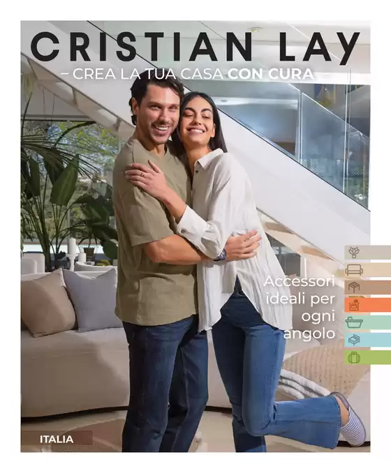 Volantino Cristian Lay a Faenza | Crea la tua casa con cura | 2026-08-10T00:00:00.000Z - 2026-12-31T00:00:00.000Z