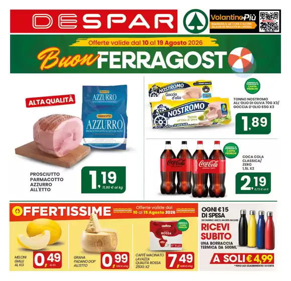 Volantino Despar a Lanciano | Buon Ferragosto | 2026-08-10T00:00:00.000Z - 2026-08-19T00:00:00.000Z