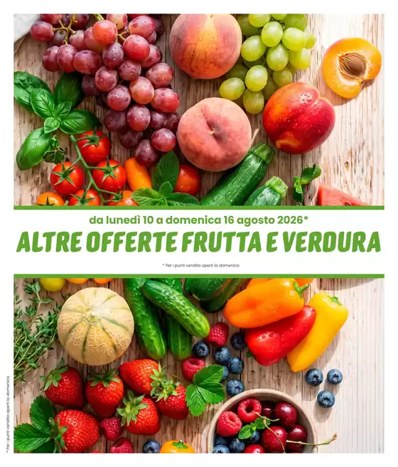 Volantino Eurospin a Monserrato | ALTRE OFFERTE FRUTTA E VERDURA | 2026-08-10T00:00:00.000Z - 2026-08-16T00:00:00.000Z