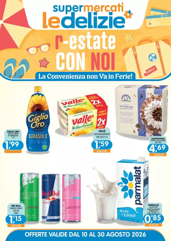 Volantino Le Delizie del Sud | R-estate con noi | 2026-08-10T00:00:00.000Z - 2026-08-30T00:00:00.000Z