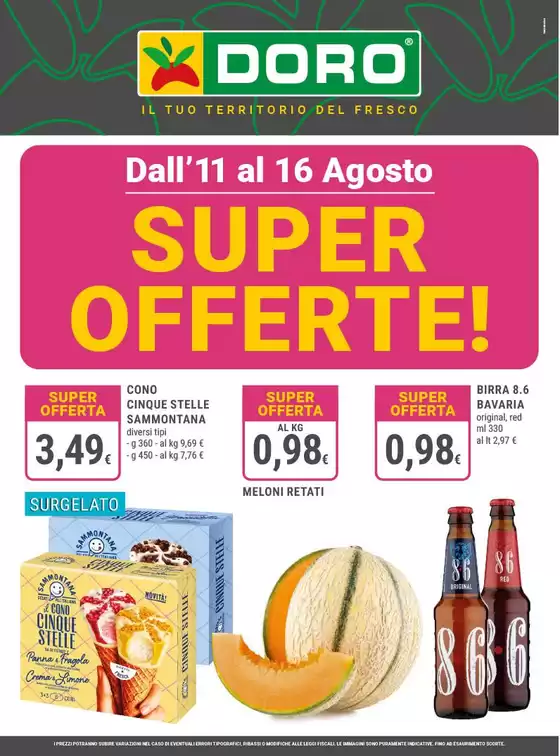 Volantino Doro a Viterbo | Super offerte! | 2026-08-11T00:00:00.000Z - 2026-08-16T00:00:00.000Z