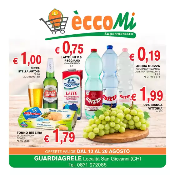 Volantino Eccomi | Eccomi City | 2026-08-13T00:00:00.000Z - 2026-08-26T00:00:00.000Z