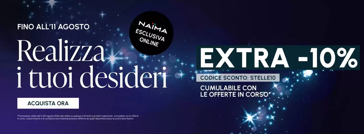 Volantino Naïma a Sant'Antioco | Extra -10% | 2026-08-10T00:00:00.000Z - 2026-08-11T00:00:00.000Z