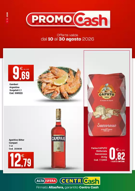 Volantino Centro Cash a Lecce | Promo cash | 2026-08-10T00:00:00.000Z - 2026-08-30T00:00:00.000Z