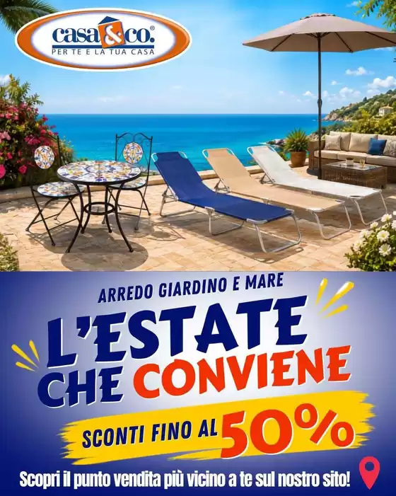 Volantino Casa & Co | L'estate che conviene | 2026-08-11T00:00:00.000Z - 2026-09-15T00:00:00.000Z