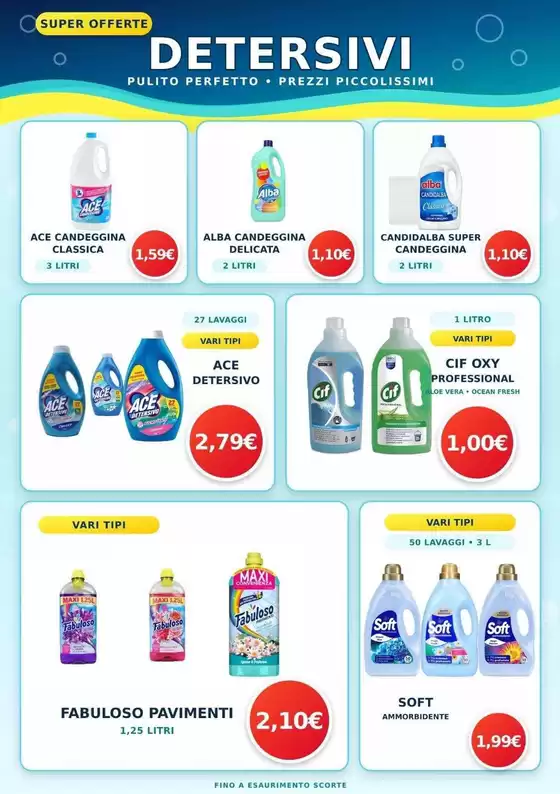 Volantino Supermercato Azzurro a Lecce | Super Offerte | 2026-08-11T00:00:00.000Z - 2026-08-16T00:00:00.000Z