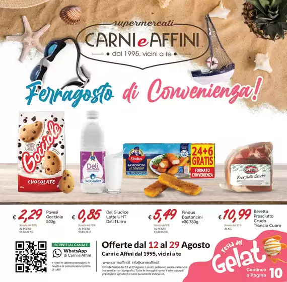 Volantino Carni e Affini | Ferragosto di convenienza! | 2026-08-12T00:00:00.000Z - 2026-08-29T00:00:00.000Z