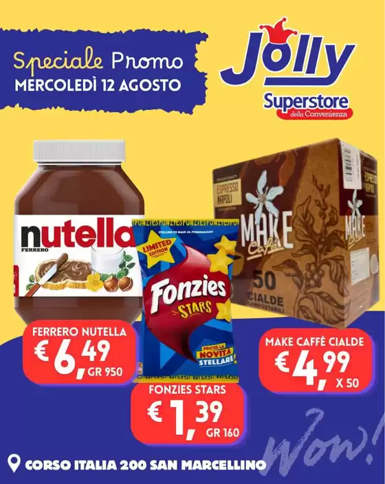 Volantino Jolly Market | Speciale promo | 2026-08-12T00:00:00.000Z - 2026-08-12T00:00:00.000Z