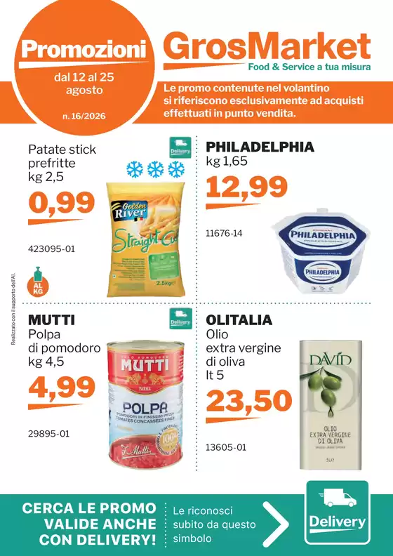 Volantino Sogegross | Promozioni | 2026-08-12T00:00:00.000Z - 2026-08-25T00:00:00.000Z