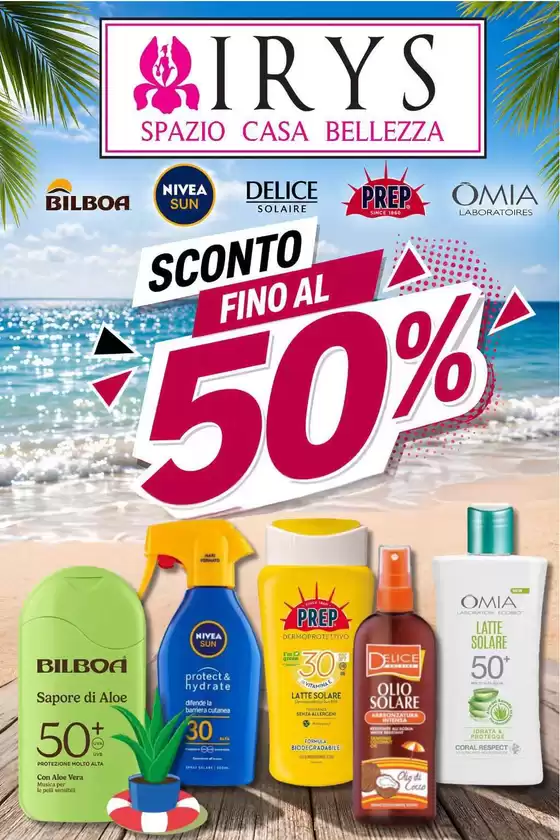 Volantino Irys | Sconto fino al 50% | 2026-08-12T00:00:00.000Z - 2026-08-16T00:00:00.000Z