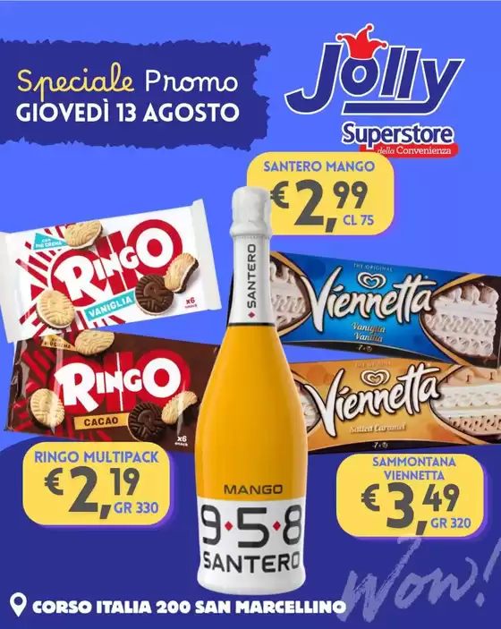 Volantino Jolly Market a Pesco Sannita | Special promo | 2026-08-13T00:00:00.000Z - 2026-08-13T00:00:00.000Z