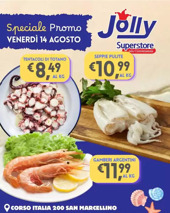 Volantino Jolly Market a Mugnano | Speciale promo | 2026-08-14T00:00:00.000Z - 2026-08-14T00:00:00.000Z