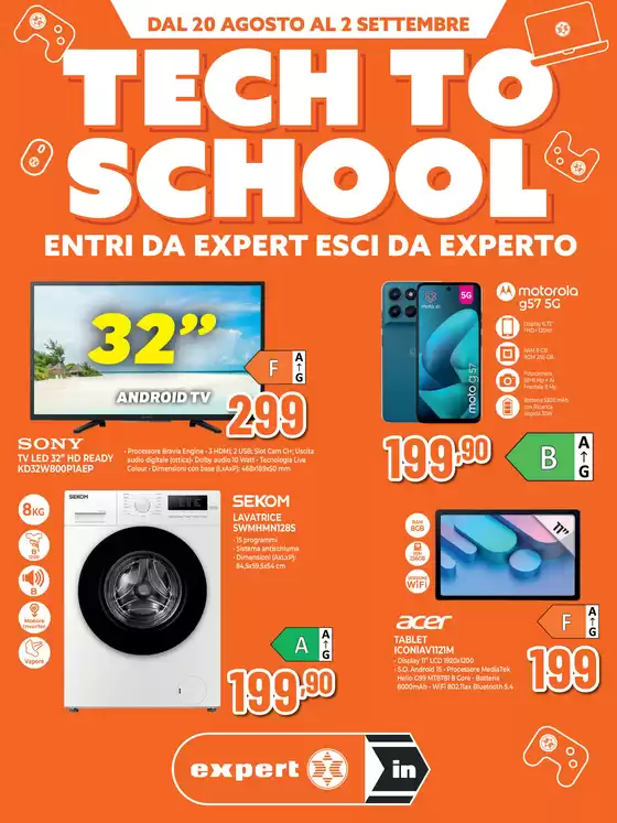 Volantino Extracoop a Dolianova | Tech To School | 2026-08-20T00:00:00.000Z - 2026-09-02T00:00:00.000Z