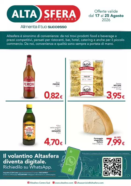 Volantino Altasfera | Alimenta il tuo successo | 2026-08-17T00:00:00.000Z - 2026-08-25T00:00:00.000Z