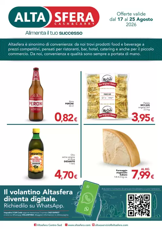 Volantino Altasfera a Messina | Alimenta il tuo successo | 2026-08-17T00:00:00.000Z - 2026-08-25T00:00:00.000Z