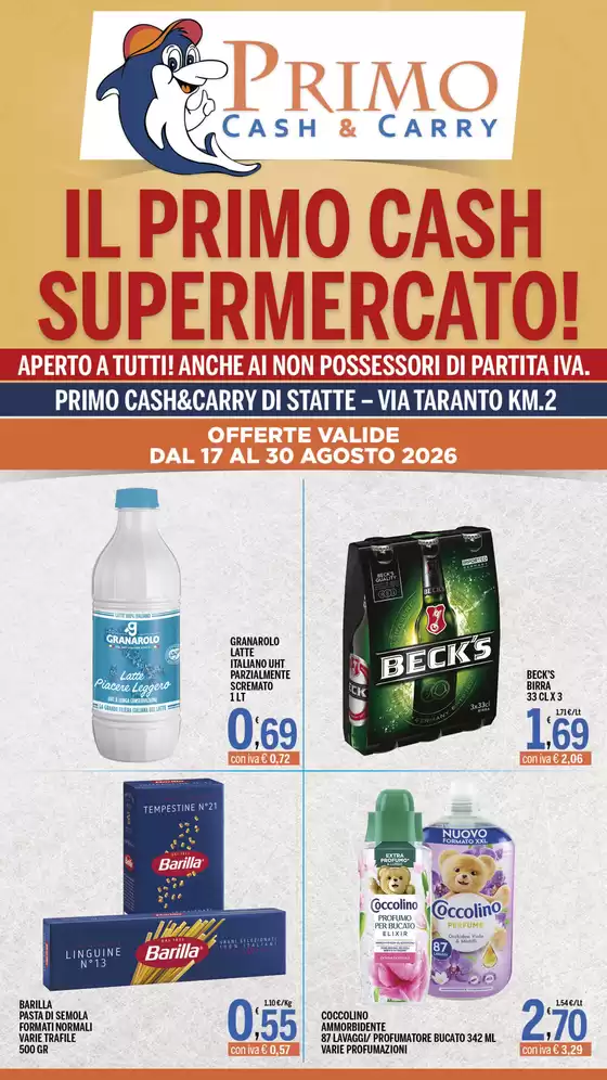 Volantino Pascar | Offerte valide dal 17 al 30 agosto 2026 | 2026-08-17T00:00:00.000Z - 2026-08-30T00:00:00.000Z