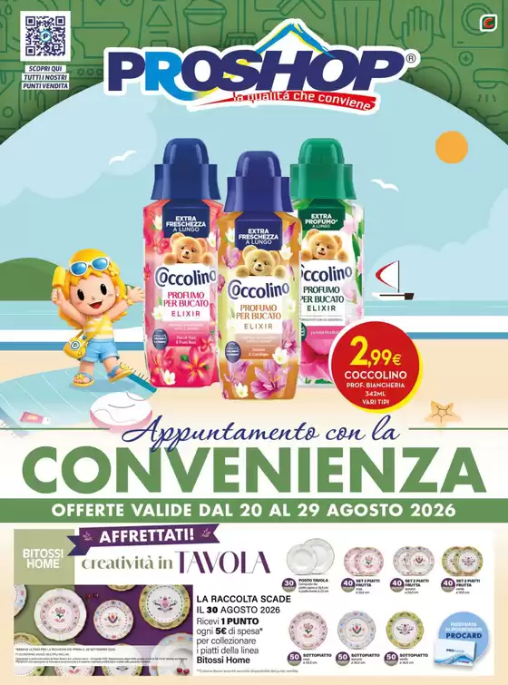 Volantino Proshop | Appuntamento con la convenienza | 2026-08-20T00:00:00.000Z - 2026-08-29T00:00:00.000Z