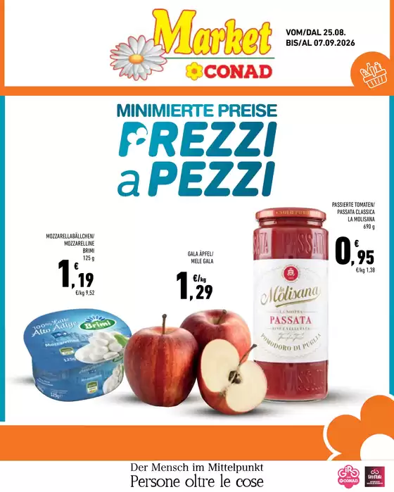 Volantino Conad City | Prezzi a Pezzi | 2026-08-25T00:00:00.000Z - 2026-09-07T00:00:00.000Z