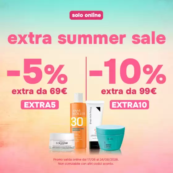 Volantino Beauty Star a Poppi | Extra summer sale | 2026-08-17T00:00:00.000Z - 2026-08-24T00:00:00.000Z