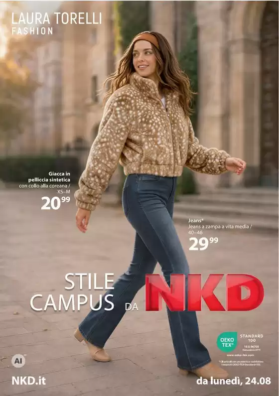 Volantino NKD | Stile campus da NKD | 2026-08-18T00:00:00.000Z - 2026-08-24T00:00:00.000Z