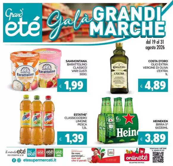 Volantino Etè a Corigliano-Rossano | Grandi marche | 2026-08-19T00:00:00.000Z - 2026-08-31T00:00:00.000Z