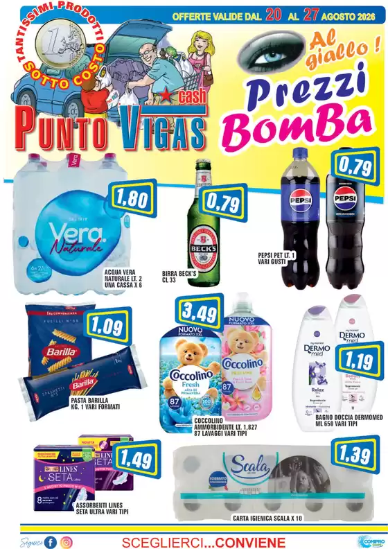Volantino Punto Vigas a Corigliano-Rossano | Prezzi bomba | 2026-08-20T00:00:00.000Z - 2026-08-27T00:00:00.000Z