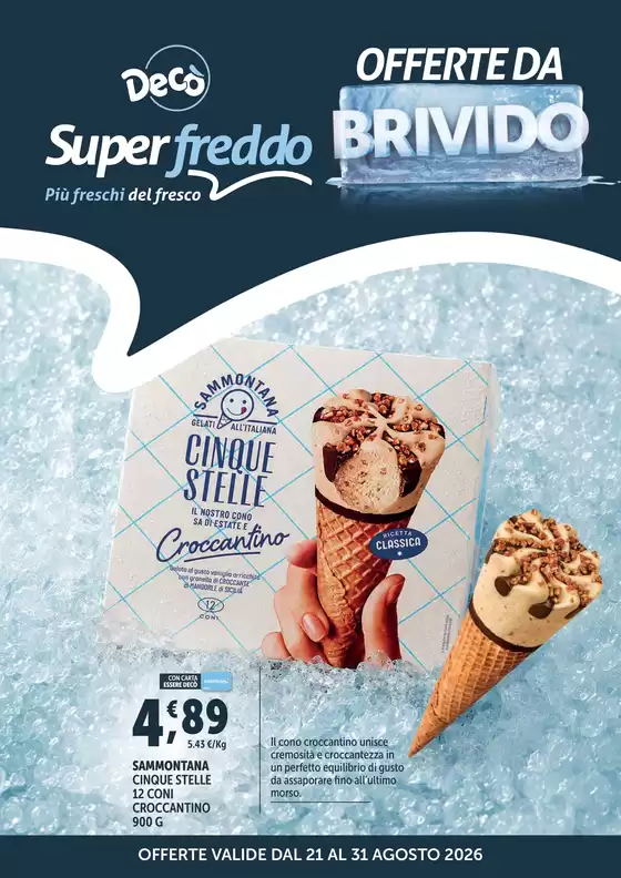 Volantino Decò a Ostuni | Offerte da brivido | 2026-08-21T00:00:00.000Z - 2026-08-31T00:00:00.000Z