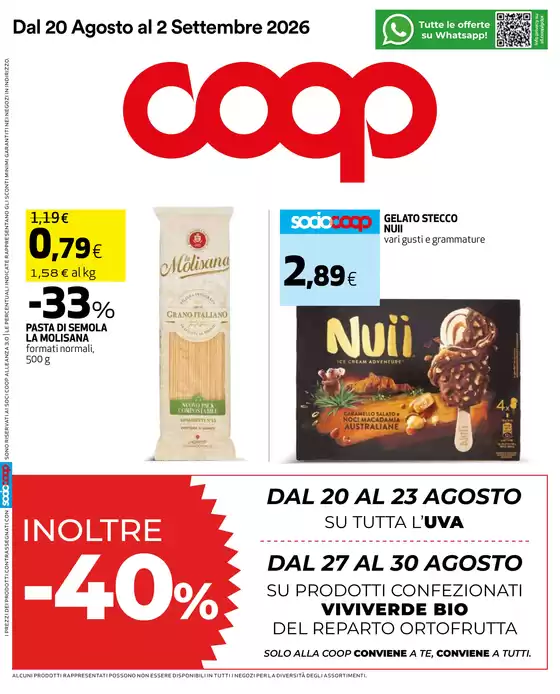 Volantino Coop a Adria | Convenienza | 2026-08-20T00:00:00.000Z - 2026-09-02T00:00:00.000Z