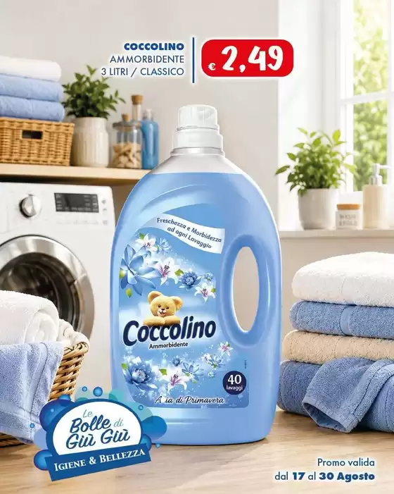 Volantino Le Bolle di Giù Giù a Carimate | Offerte | 2026-08-17T00:00:00.000Z - 2026-08-30T00:00:00.000Z