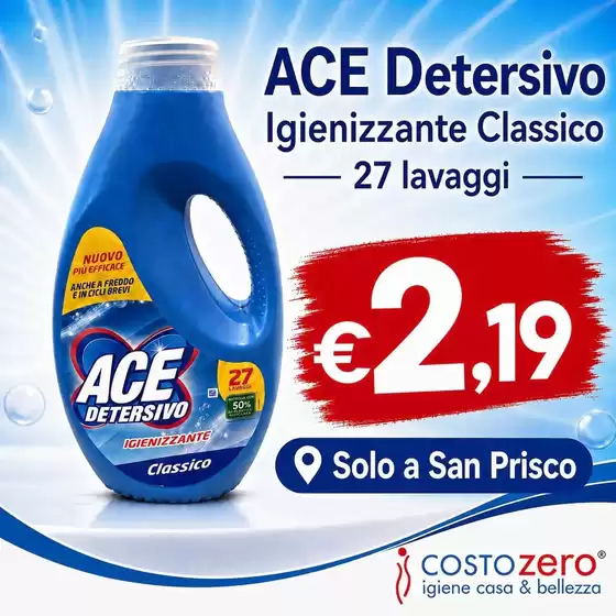 Volantino Costo Zero a Carimate | Offerte | 2026-08-21T00:00:00.000Z - 2026-08-23T00:00:00.000Z