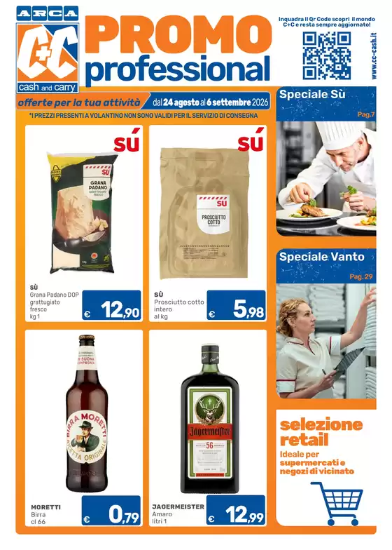 Volantino C+C | Promo professional | 2026-08-24T00:00:00.000Z - 2026-09-06T00:00:00.000Z