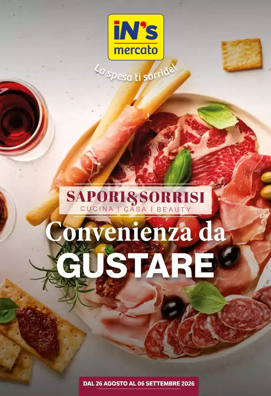 Volantino IN'S | Conveninza da gustare | 2026-08-26T00:00:00.000Z - 2026-09-06T00:00:00.000Z