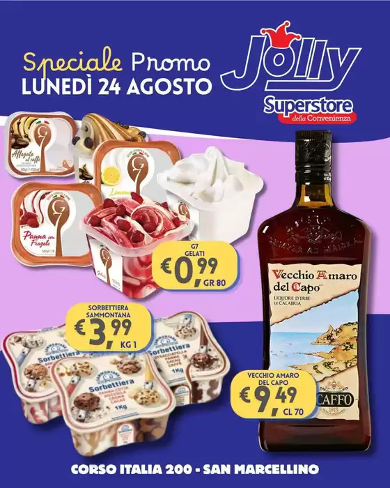 Volantino Jolly Market | Speciale promo | 2026-08-24T00:00:00.000Z - 2026-08-24T00:00:00.000Z