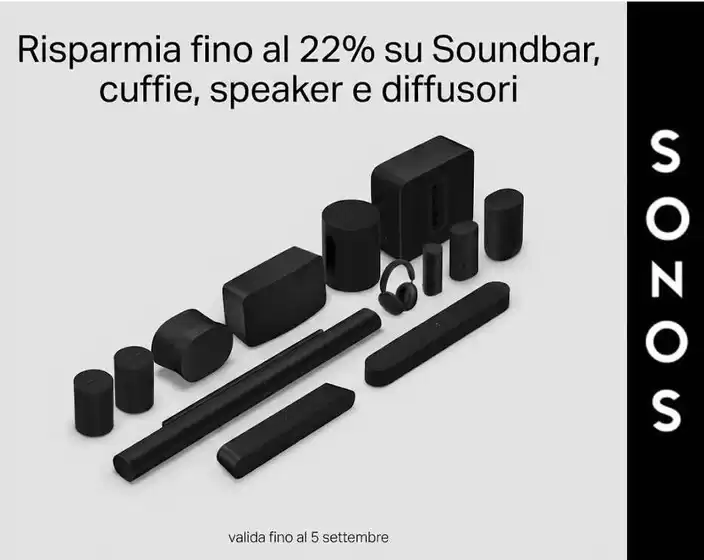 Volantino Schiavotto | SONOS | 2026-08-22T00:00:00.000Z - 2026-09-05T00:00:00.000Z