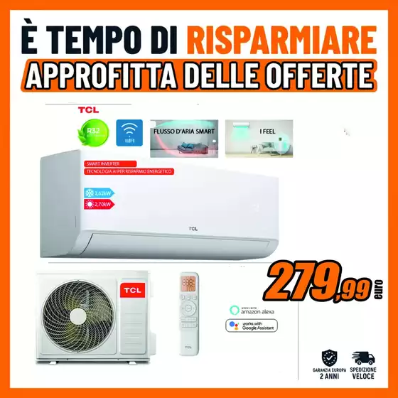 Volantino Arancia Elettronica | Approfitta delle offerte | 2026-08-24T00:00:00.000Z - 2026-09-14T00:00:00.000Z