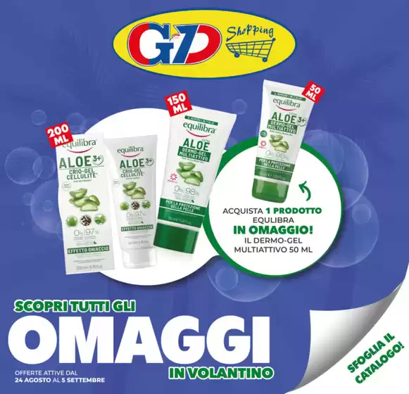 Volantino GeD SHOPPING a Roma | Offerte attive dal 24 agosto al 5 settembre | 2026-08-24T00:00:00.000Z - 2026-09-05T00:00:00.000Z